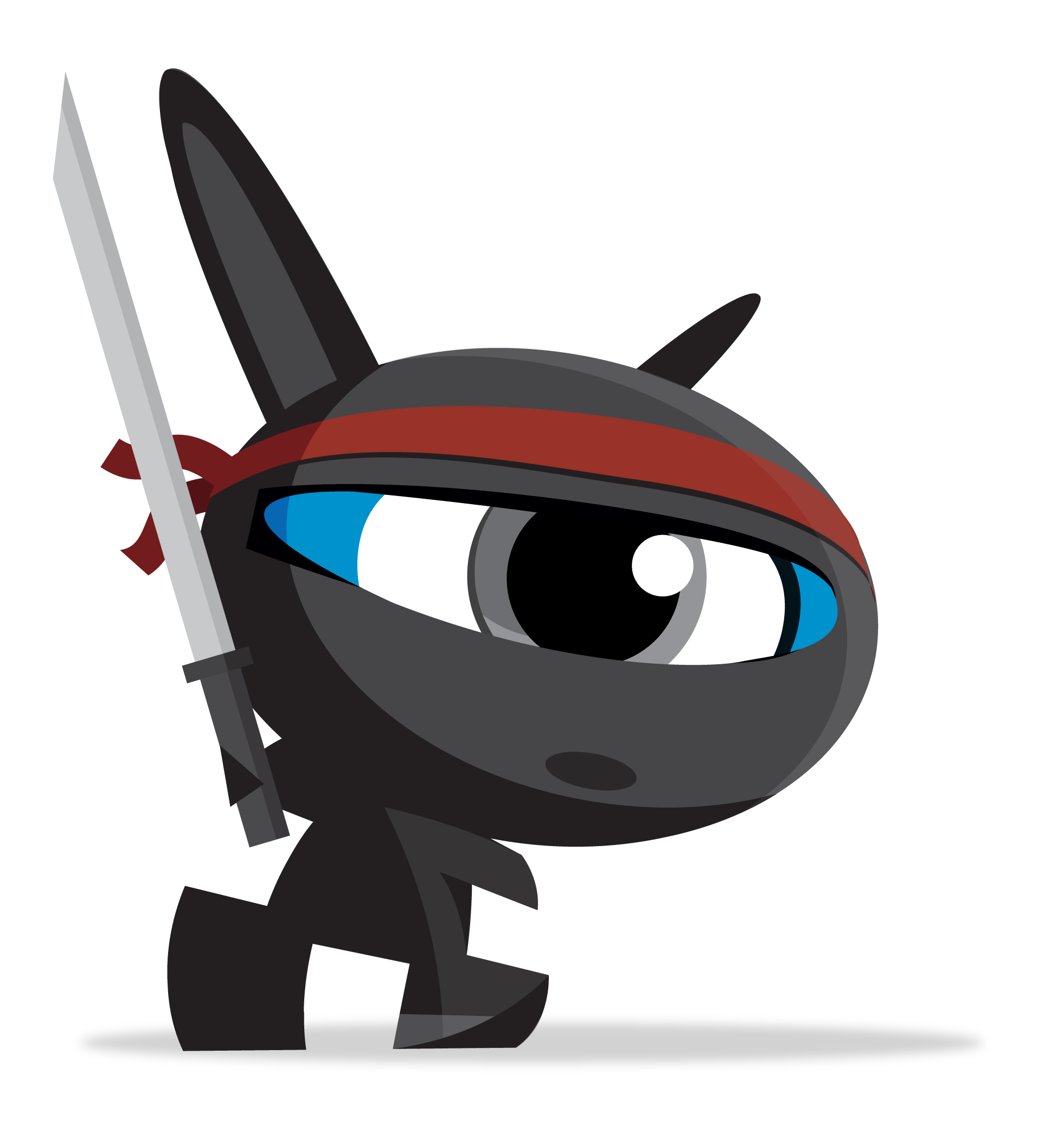 Ninja Cheee with Samurai Sword